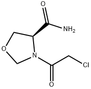 4-Oxazolidinecarboxamide, 3-(chloroacetyl)-, (4S)- (9CI) Structure