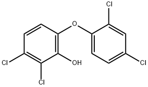 2,3-dichloro-6-(2,4-dichlorophenoxy)phenol Structure