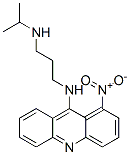 1-nitro-9-(3-isopropylaminopropylamino)acridine Structure