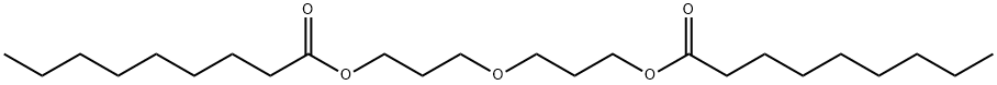 Bisnonanoic acid oxybis(3,1-propanediyl) ester Structure