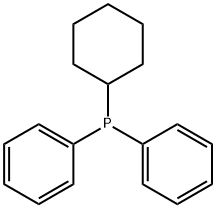 Cyclohexyldiphenylphosphine Structure