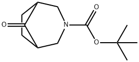 tert-butyl 8-oxo-3-azabicyclo[3.2.1]octane-3-carboxylate Structure