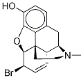 6-BroMo-6-dehydroxy Morphine 구조식 이미지