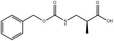 Cbz-S-3-Aminoisobutyric acid 구조식 이미지