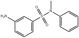 3-아미노-N-메틸벤젠설폰아닐리드 구조식 이미지