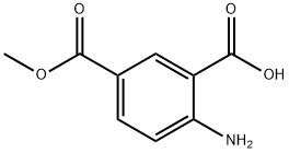 2-AMINO-5-METHOXYCARBONYL벤조산 구조식 이미지