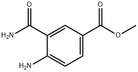 Methyl 4-amino-3-carbamoylbenzoate 구조식 이미지