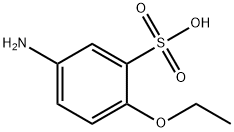 5-Amino-2-ethoxy-benzenesulfonic acid 구조식 이미지