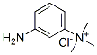 3-amino-N,N,N-trimethylbenzenaminium chloride 구조식 이미지