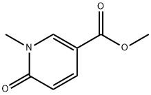 1-메틸-6-옥소-1,6-디히드로피리딘-3-카르복실산메틸에스테르 구조식 이미지