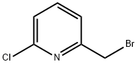 PYRIDINE, 2-(BROMOMETHYL)-6-CHLORO- Structure
