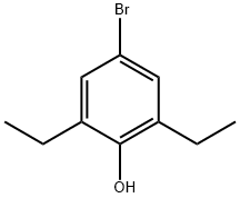4-Bromo-2,6-diethylphenol 구조식 이미지