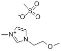 1-(2-METHOXYETHYL)-3-METHYLIMIDAZOLINIUM METHANESULFONATE Structure