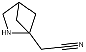 2-Azabicyclo[2.1.1]hexane-1-acetonitrile(9CI) 구조식 이미지