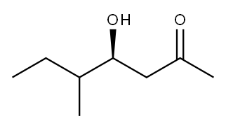 2-Heptanone, 4-hydroxy-5-methyl-, (4S)- (9CI) 구조식 이미지