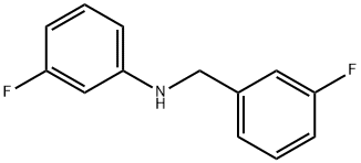 3-Fluoro-N-(3-fluorobenzyl)aniline, 97% Structure
