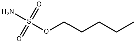 SulfaMic Acid Pentyl Ester 구조식 이미지