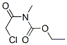 ethyl (chloroacetyl)methylcarbamate  구조식 이미지