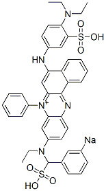 Acid blue 98 (C.I. 50335) 구조식 이미지