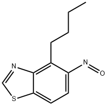 Benzothiazole, 4-butyl-5-nitroso- (9CI) 구조식 이미지