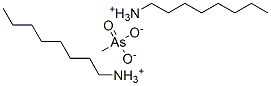 OCTYLAMMONIUMMETHANEARSONATE Structure