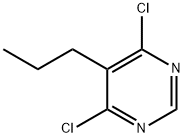 4,6-DICHLORO-5-PROPYLPYRIMIDINE 구조식 이미지