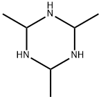 hexahydro-2,4,6-trimethyl-1,3,5-triazine Structure