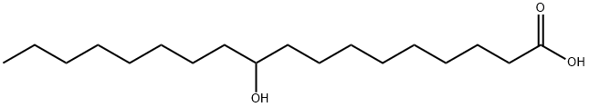 10-hydroxystearic acid Structure