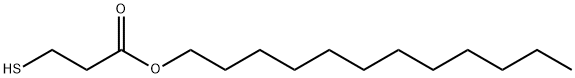 DODECYL 3-MERCAPTOPROPIONATE Structure