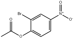 페놀,2-broMo-4-니트로-,1-아세테이트 구조식 이미지