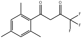 4,4,4-trifluoro-1-(2,4,6-trimethylphenyl)butane-1,3-dione Structure