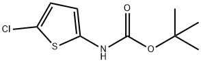 (5-클로로-티오펜-2-일)-탄산tert-부틸에스테르 구조식 이미지