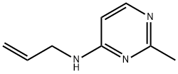 피리미딘,4-(알릴아미노)-2-메틸-(7Cl,8CI) 구조식 이미지