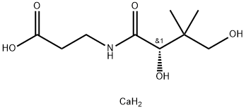 l-Calcium pantothenate 구조식 이미지