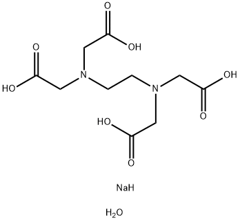 Ethylenediaminetetraacetic Acid Disodium Salt Dihydrate Structure