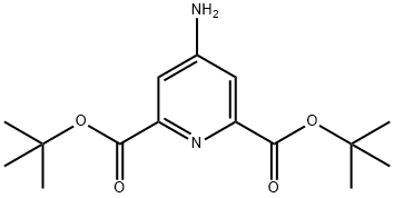 Di-tert.-butyl 4-amino-2,6-pyridinedicarboxylate 구조식 이미지
