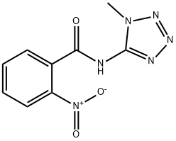 Benzamide, N-(1-methyl-1H-tetrazol-5-yl)-2-nitro- (9CI) 구조식 이미지