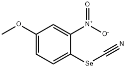 4-methoxy-2-nitrophenyl selenocyanate Structure