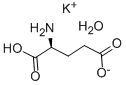 L-GLUTAMIC ACID MONOPOTASSIUM SALT Structure