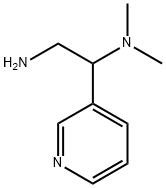 1,2-Ethanediamine,N1,N1-dimethyl-1-(3-pyridinyl)-(9CI) 구조식 이미지