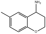 6-METHYL-CHROMAN-4-YLAMINE 구조식 이미지