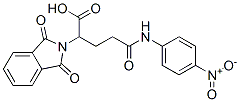 4'-nitro-2-phthalimidoglutaranilic acid 구조식 이미지