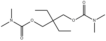 2,2-Diethyl-1,3-propanediol 1,3-bis(N,N-dimethylcarbamate) 구조식 이미지