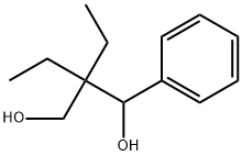 1-Phenyl-2,2-diethyl-1,3-propanediol 구조식 이미지
