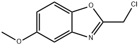 2-(Chloromethyl)-5-methoxy-1,3-benzoxazole 구조식 이미지
