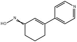 3-(4-pyridyl)cyclohex-2-en-1-one oxime 구조식 이미지