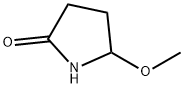 5-METHOXY-2-PYRROLIDINONE Structure