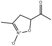 Ethanone, 1-(4,5-dihydro-3-methyl-2-oxido-5-isoxazolyl)- (9CI) Structure