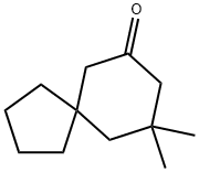 9,9-Dimethylspiro[4,5]decan-7-one 구조식 이미지