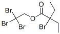 2-Bromo-2-ethylbutyric acid 2,2,2-tribromoethyl ester 구조식 이미지